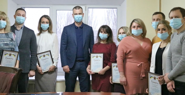 У Солом’янському районі привітали з професійним святом працівників виконавчої служби