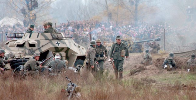 В урочищі «Ситняки» «ожили» події 70-річної давнини (фоторепортаж події)