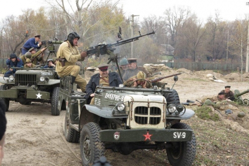 Представники громадської ради взяли участь у воєнно-історичному шоу «Даєш-Київ!»